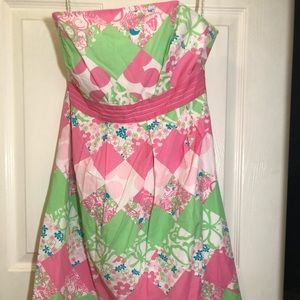 Lilly Pulitzer Strapless Dress